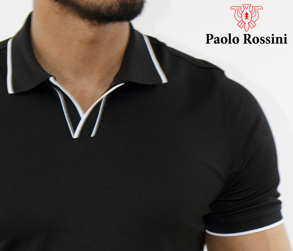 V-Neck Polo T-Shirt