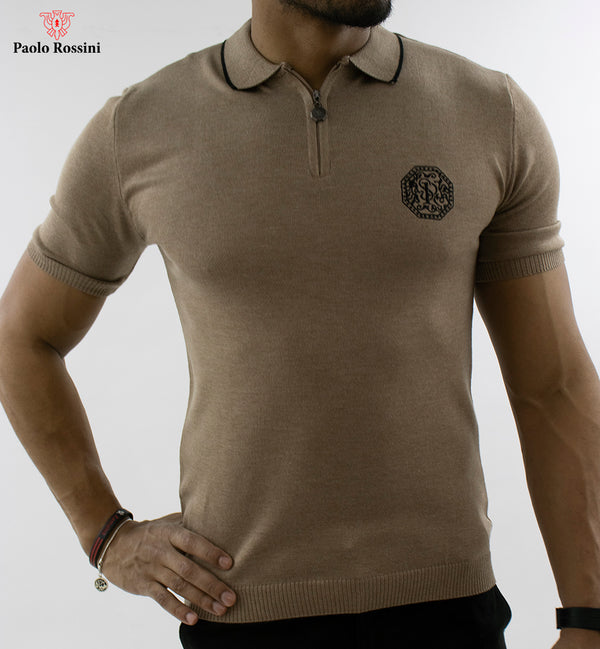 Polo T-Shirt knitted