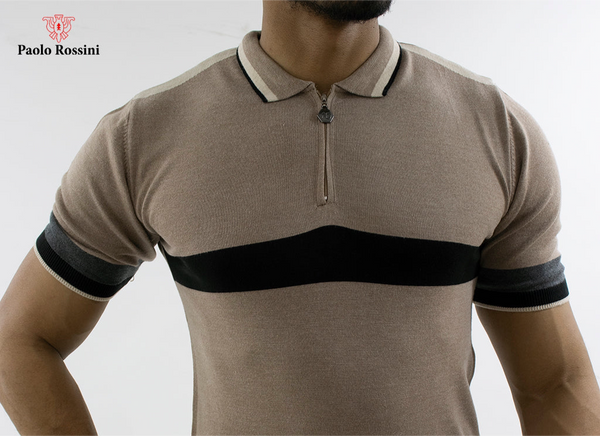 Polo T-Shirt knitted