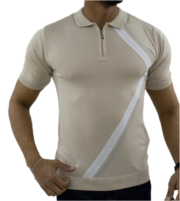 Polo T-Shirt knitted