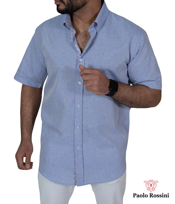 Regular Fit Half  Sleeve Check shirt