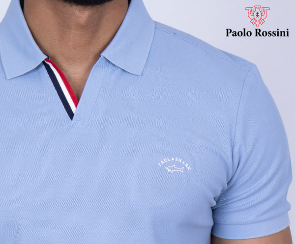 V-Neck Polo T-Shirt