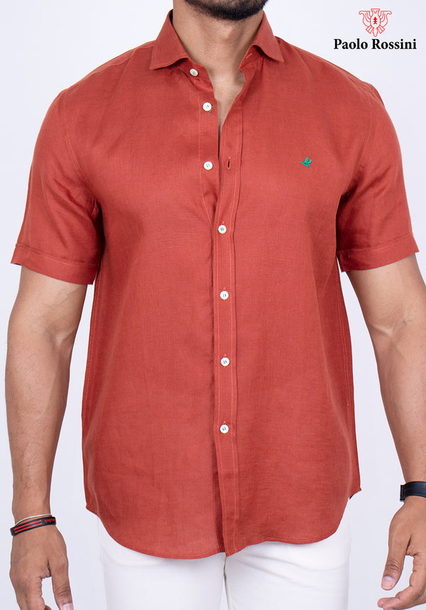 Regular Fit Half Sleeves Check shirt