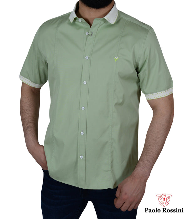 Regular Fit Half  Sleeve Check shirt