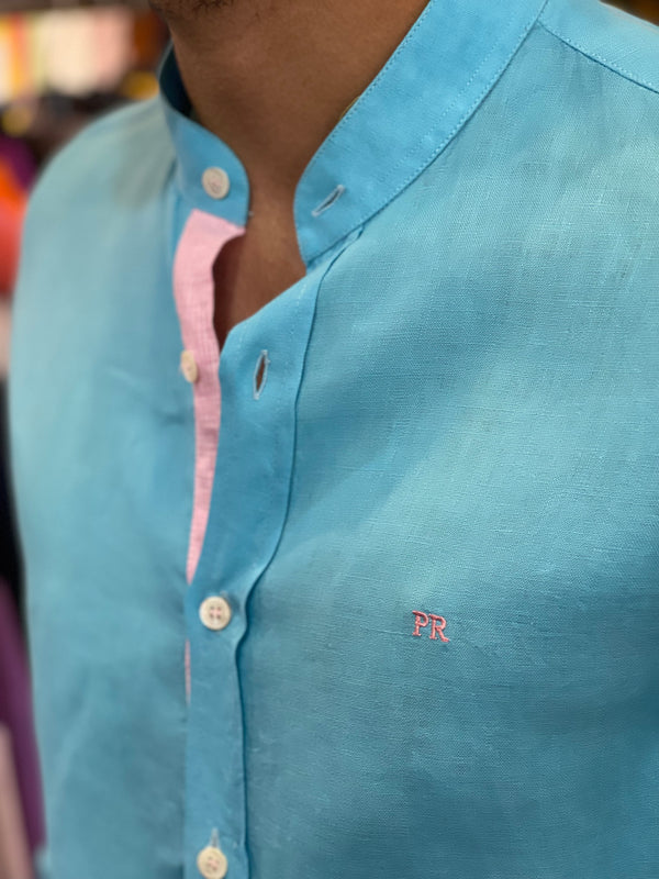 100% pure linen Paolo Rossini Shirt