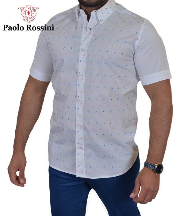 Regular Fit Half  Sleeve Check shirt