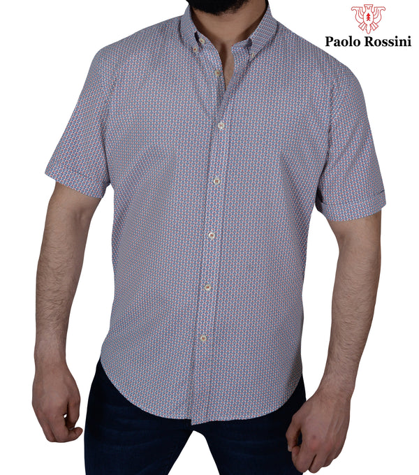 Regular Fit Half  Sleeve Check shirt