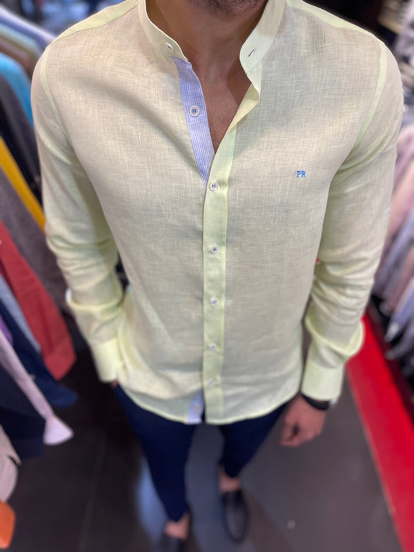 100% pure linen Paolo Rossini Shirt
