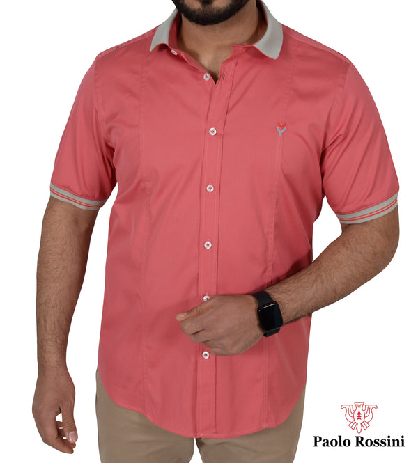Regular Fit Half  Sleeve Check shirt