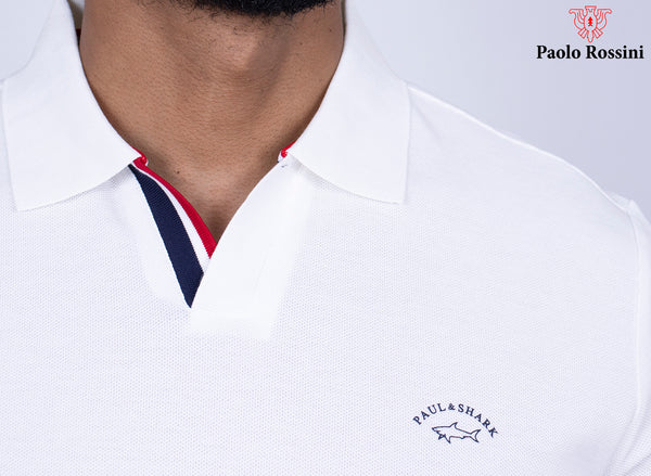 V-Neck Polo T-Shirt