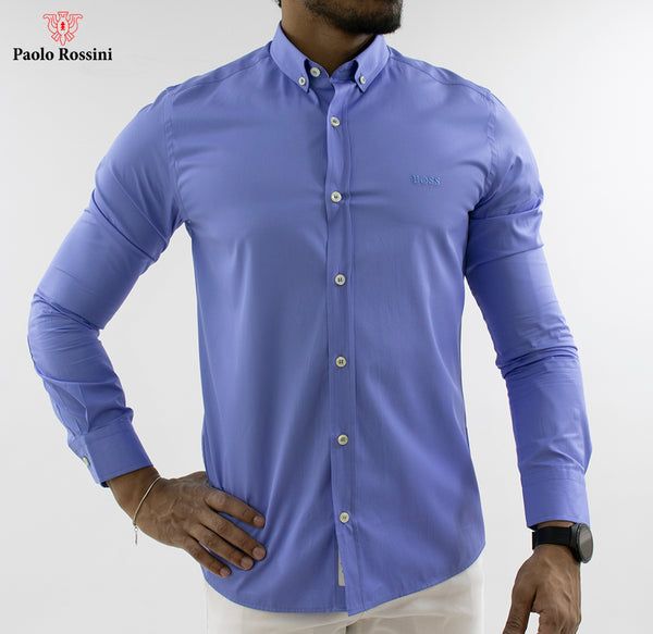 Slim Fit Long Sleeve Check shirt