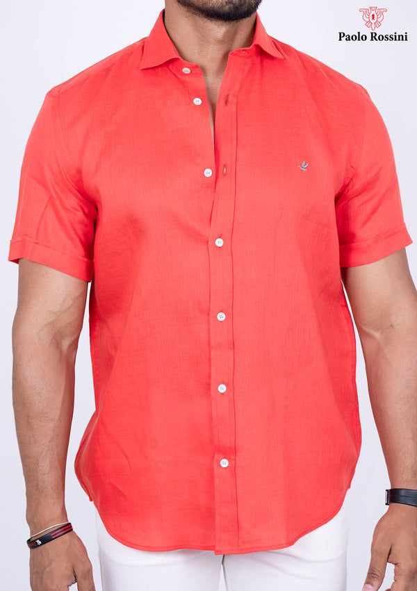 Regular Fit Half Sleeves Check shirt