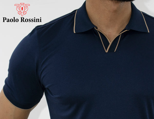 V-Neck Polo T-Shirt