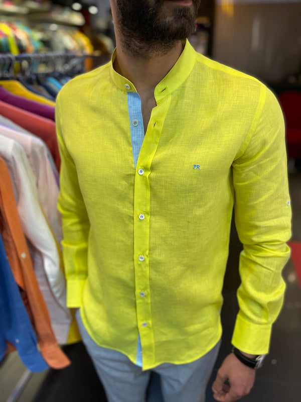 100% pure linen Paolo Rossini Shirt