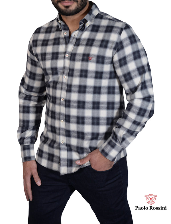 Regular Fit Long Sleeve Check shirt