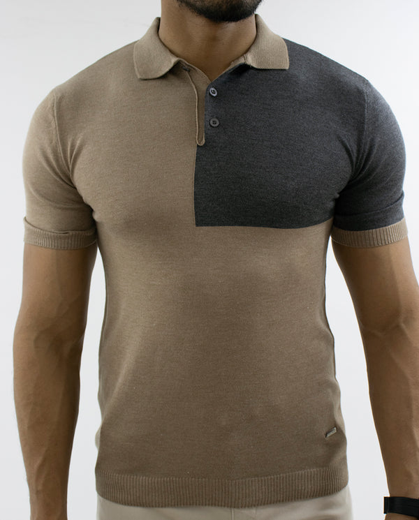 Polo T-Shirt knitted