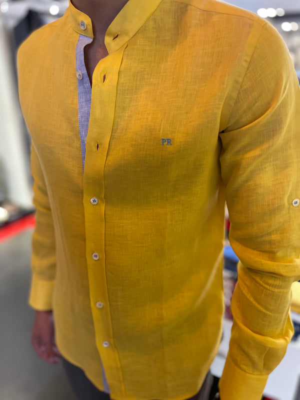 100% pure linen Paolo Rossini Shirt