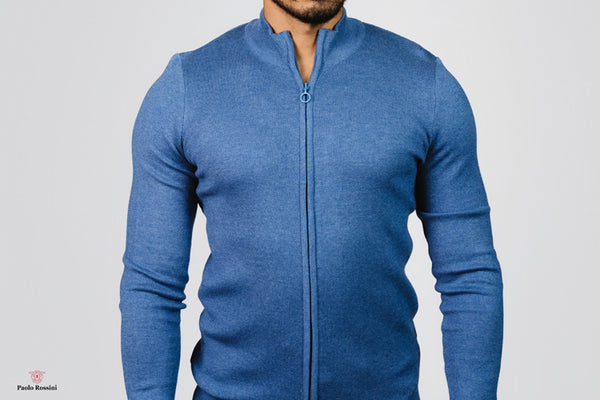 Slim Fit jacket - light blue