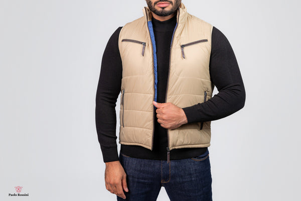 Regular Fit Vest - beige